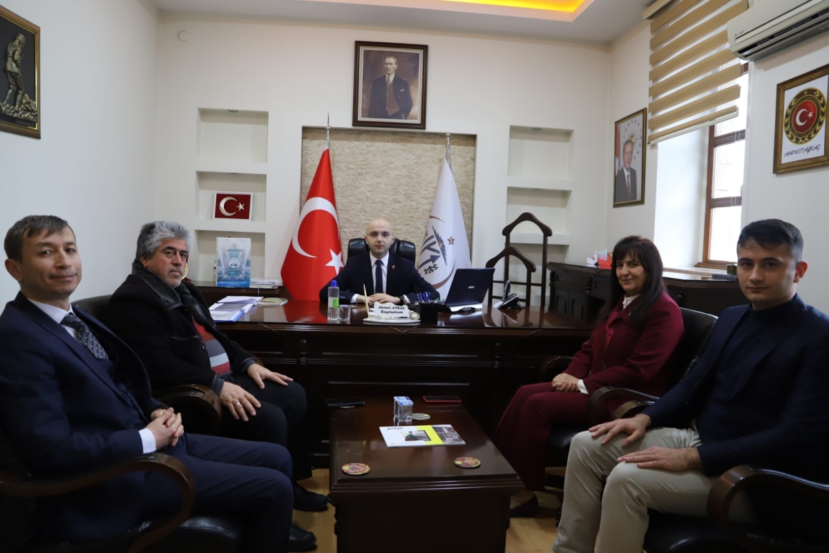 İl Kültür ve Turizm Müdürlüğü heyeti Bayat Kaymakan Aykaç'ı ziyaret etti